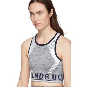 LNDR "Aerodynamic" grey sports bra